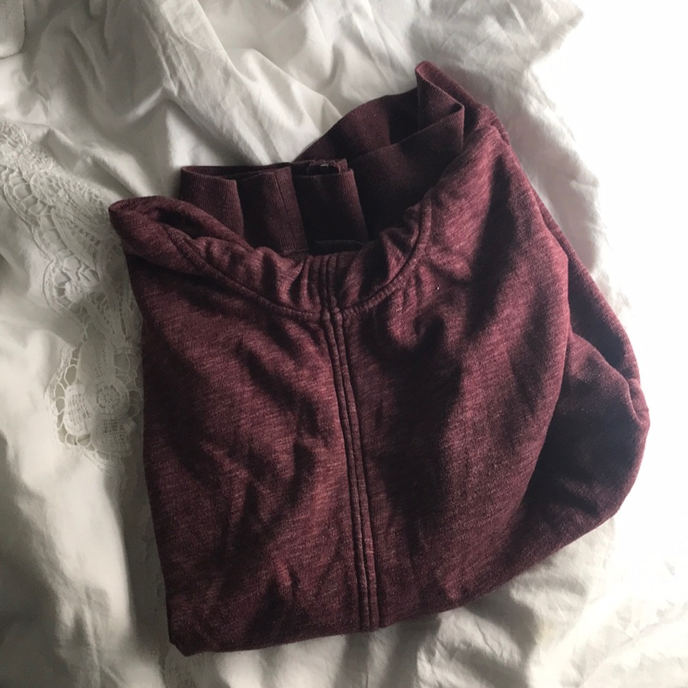 Maroon hoodie